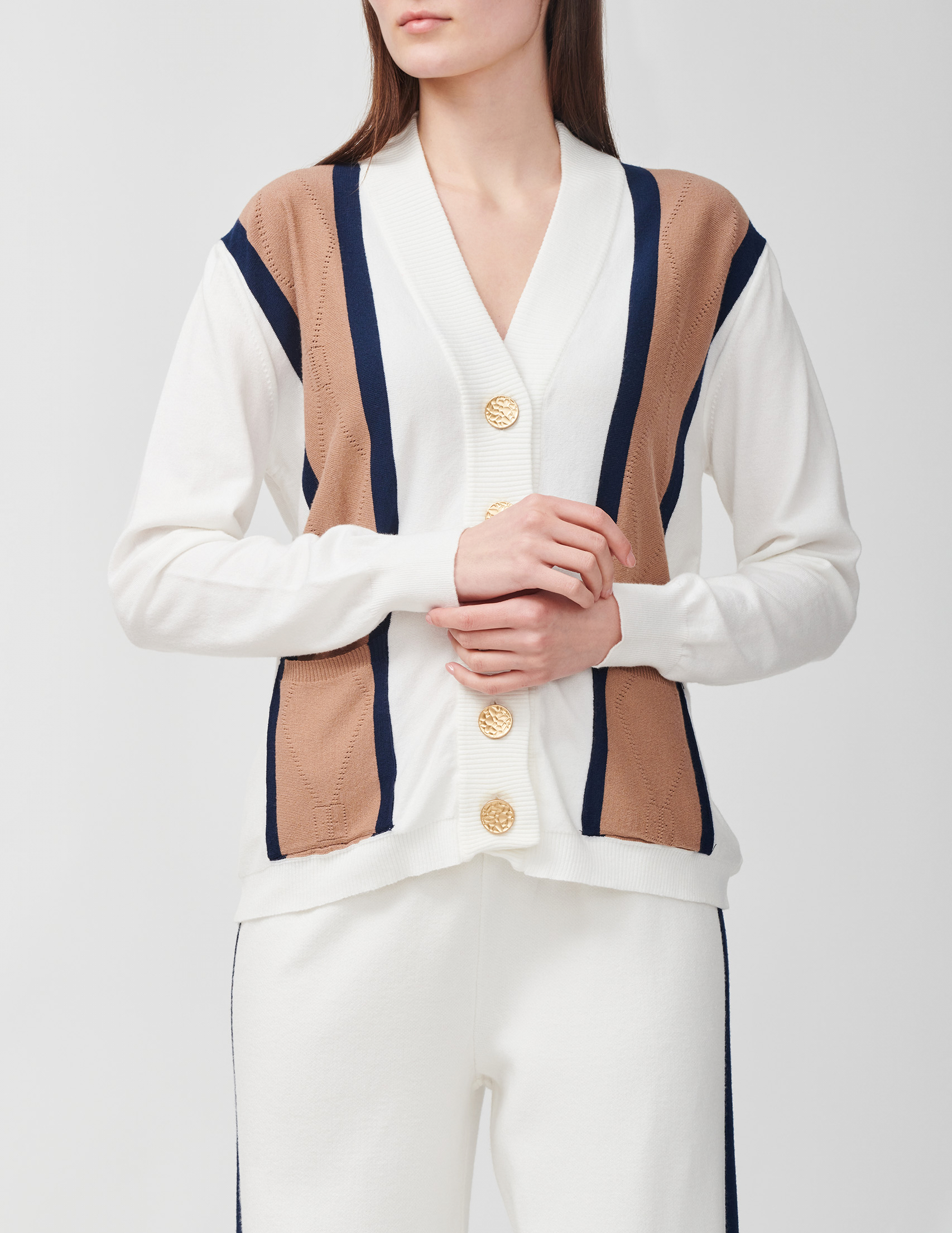 

Кофта, Белый;многоцветный