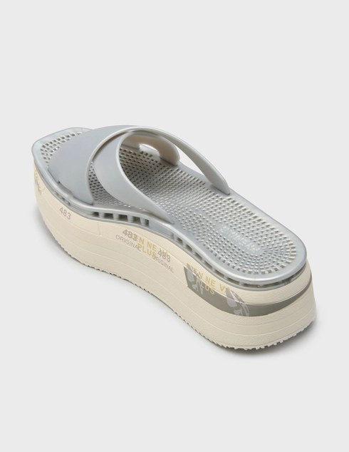 женские серые Шлепанцы Premiata MOURA_7458 - фото-2