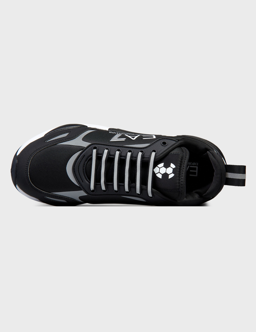 черные мужские Кроссовки Ea7 Emporio Armani 159-763_black 7828 грн