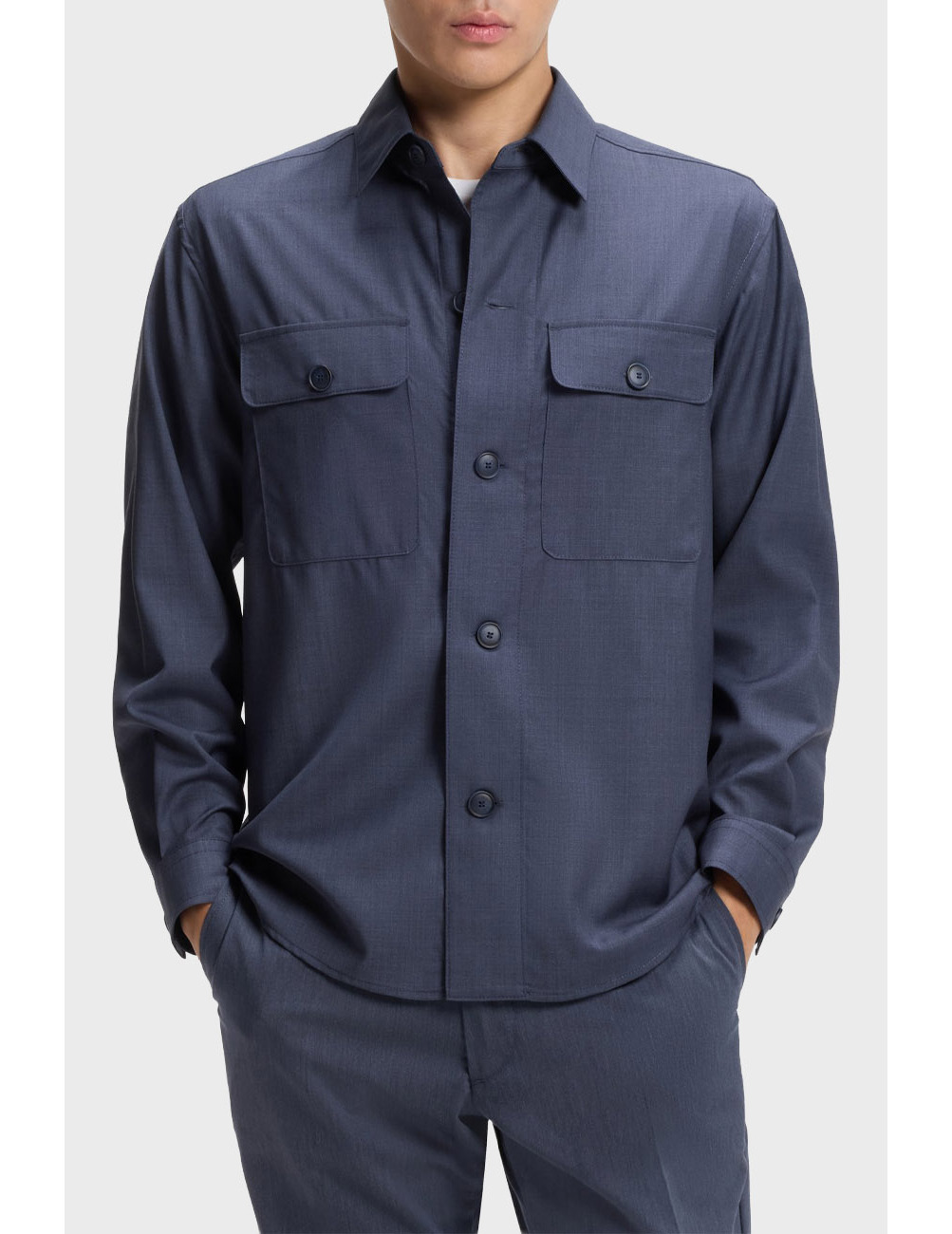 

Рубашка, Синий