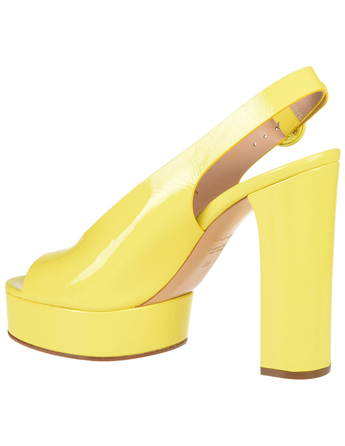 желтые женские Босоножки Casadei 303-yellow 14159 грн