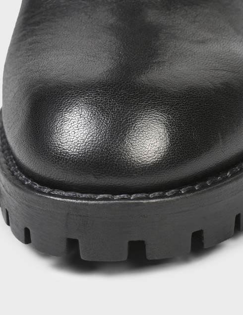 женские черные кожаные Ботинки Fru.It 4783-black - фото-5