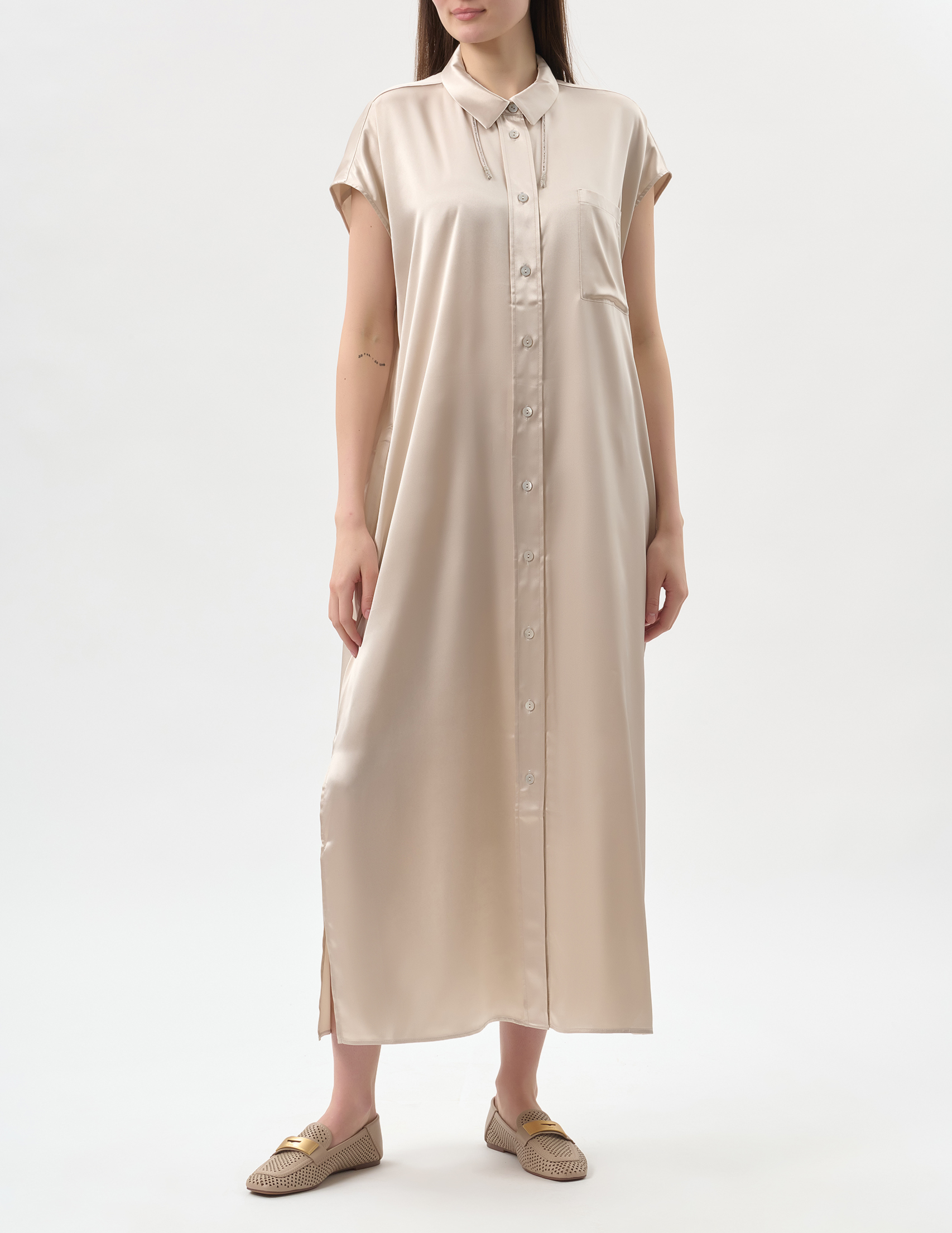 

Платье, Бежевый