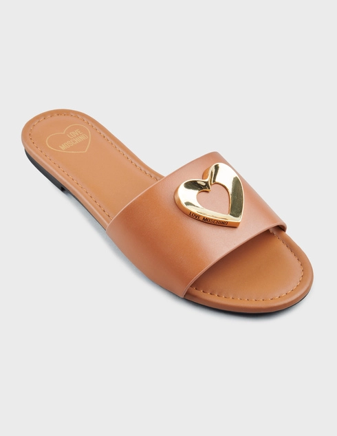 коричневые Шлепанцы Love Moschino JA28161G0MIA0201_brown