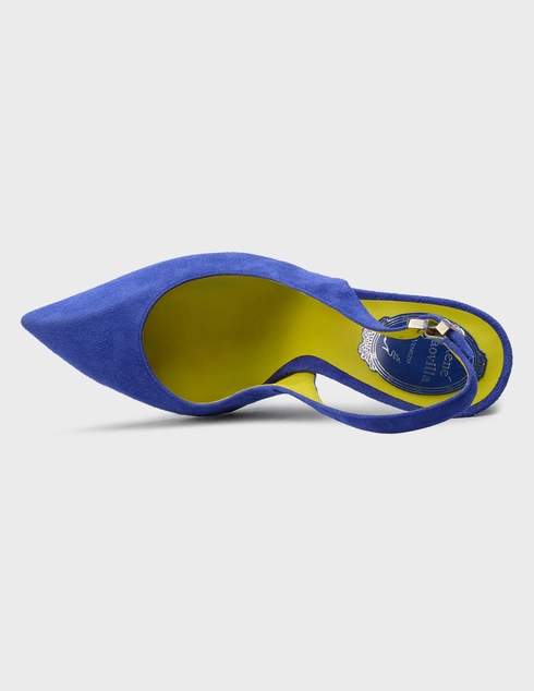 синие женские Босоножки Rene Caovilla 8137_blue 31395 грн