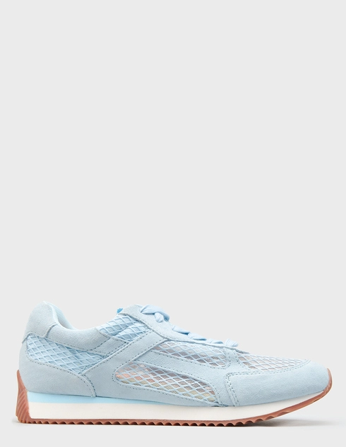 женские голубые текстильные Кроссовки Gioseppo 78050_blue - фото-5