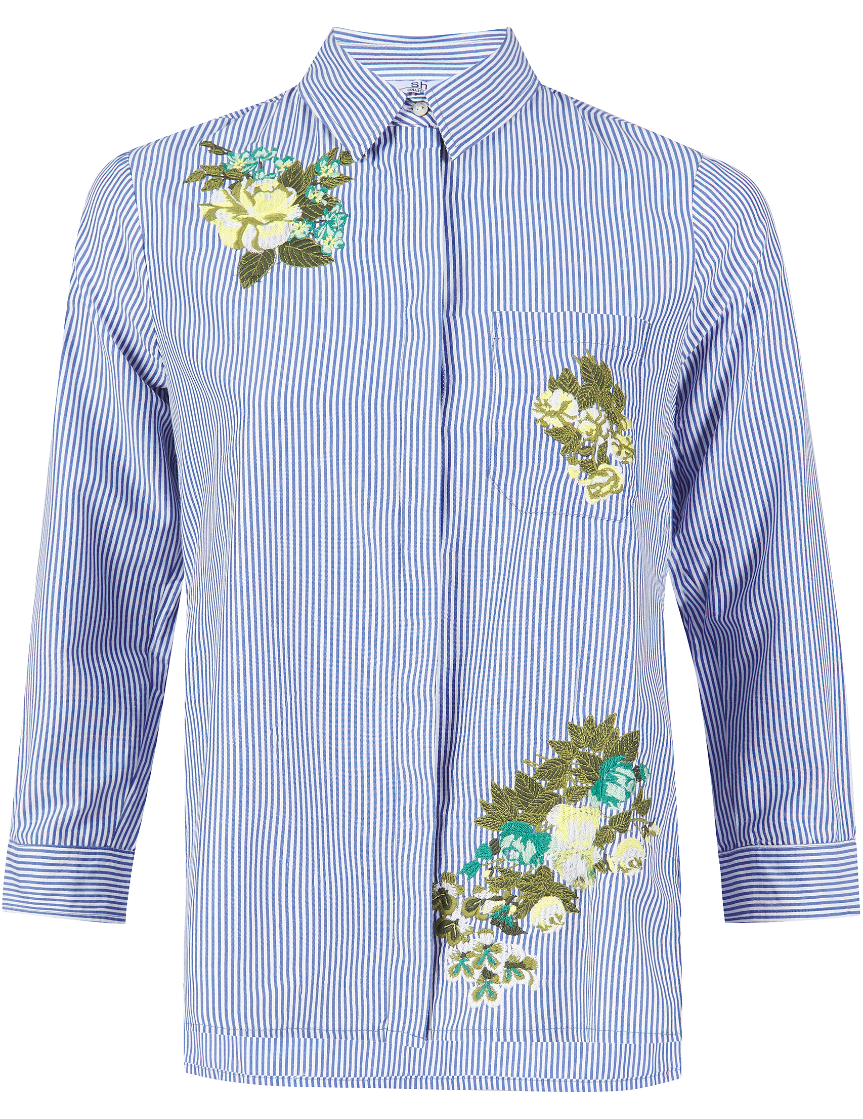 

Рубашка, Синий