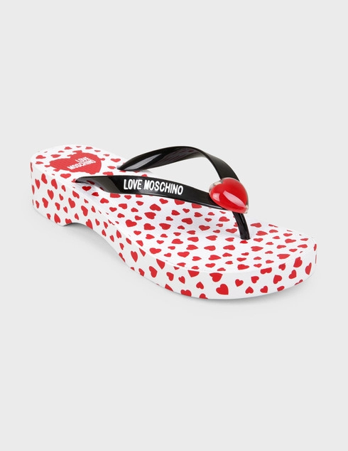 многоцветные Пантолеты Love Moschino JA28164GOA-J10_000-white