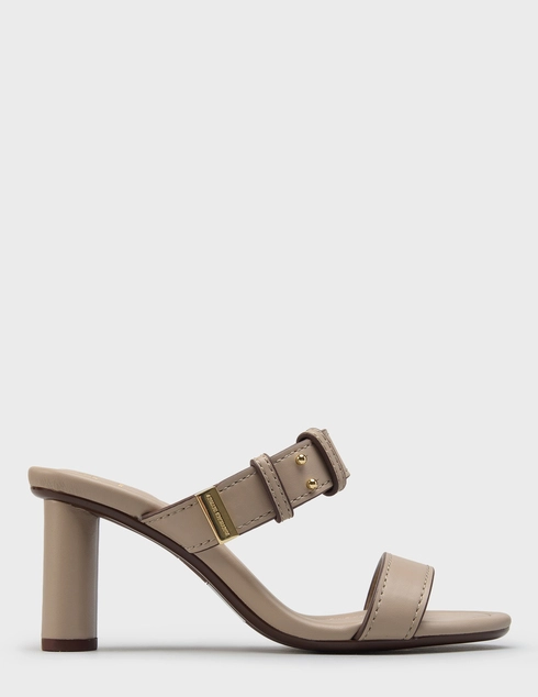 женские бежевые  Шлепанцы Armani Exchange XW002576-AF21266-U7043_beige - фото-5