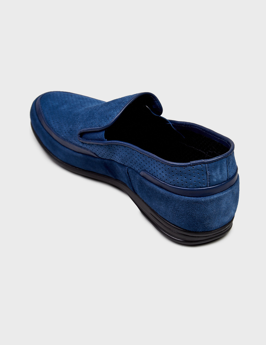 мужские синие Слипоны Good Man 52150_blue - фото-2