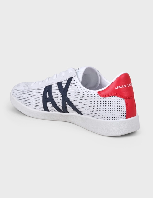 мужские белые Кеды Armani Exchange ХUХ-016-XCC60-M476-white - фото-2