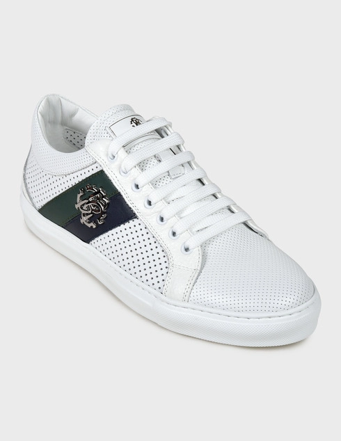 белые Кеды Roberto Cavalli 4227-К-white