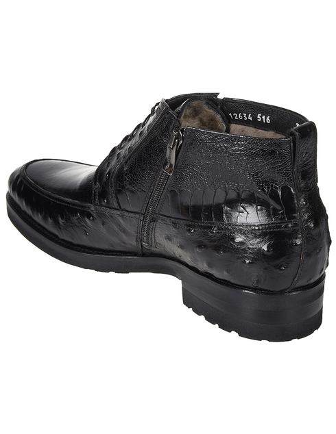 мужские черные Ботинки Mario Bruni 12634-black - фото-2