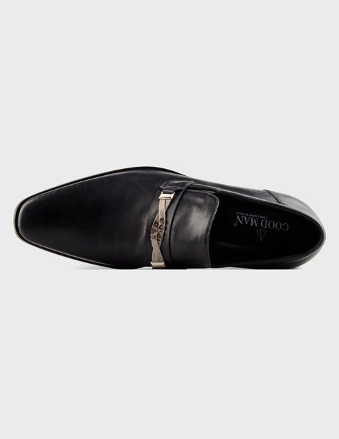 черные мужские Лоферы Good Man 37000_black 2500 грн
