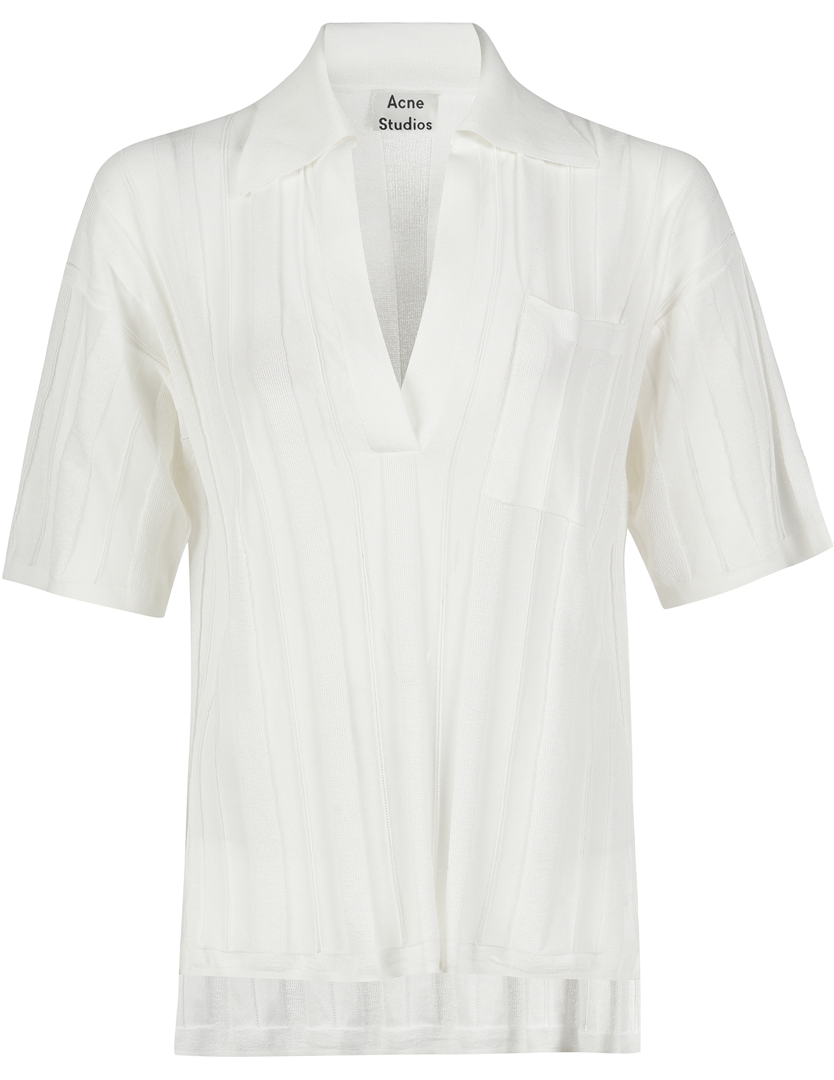Женская футболка ACNE STUDIOS BENNAT-WHITE