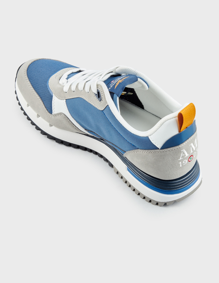 мужские серые Кроссовки Aeronautica Militare 3544_gray - фото-2