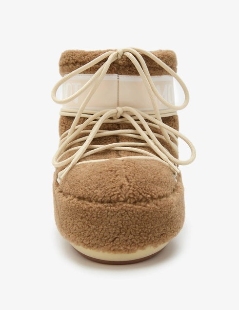 женские бежевые Полусапоги Moon Boot ws335_beige - фото-2