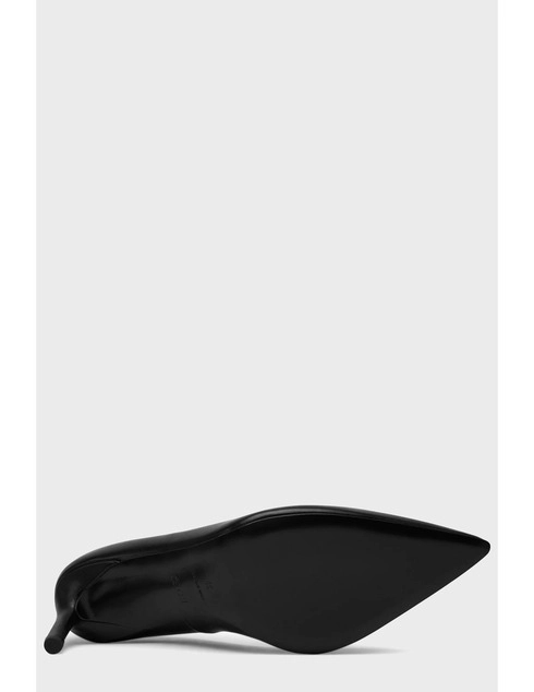 женские черные кожаные Туфли Boss HUGO_BOSS_10370 - фото-5