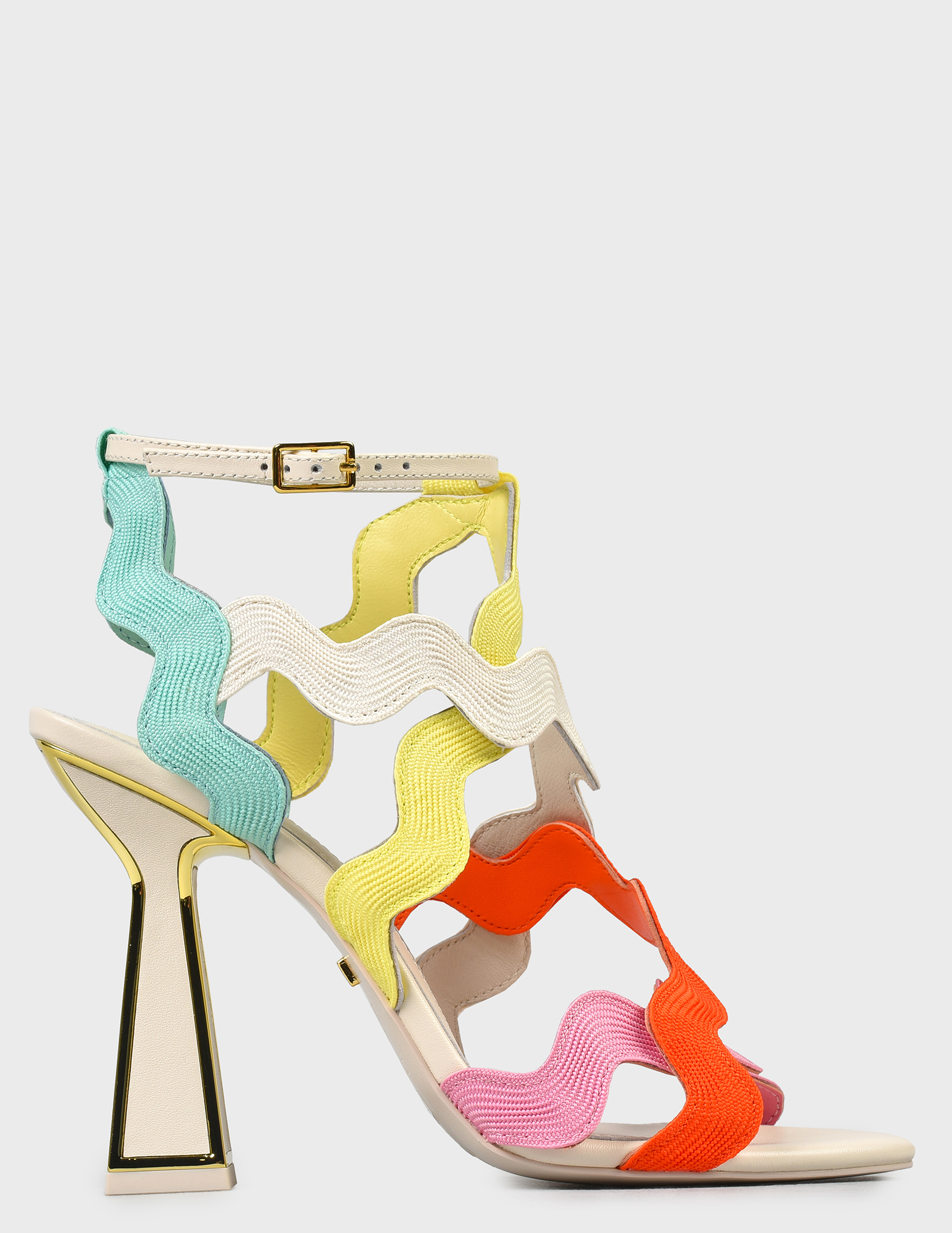 

Босоножки, Многоцветный