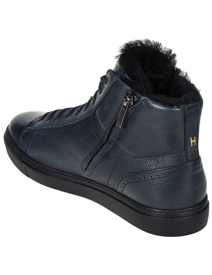 мужские синие Кеды Henderson Baracco SCOLLIN-19-blue - фото-2
