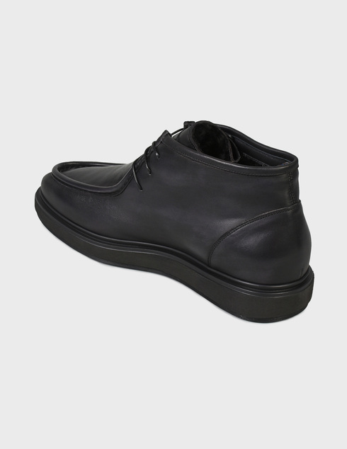 мужские черные Ботинки Blu Barrett 202-black - фото-2