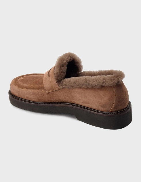 женские коричневые Лоферы H'estia Venezia 4836_brown - фото-2