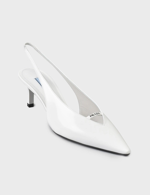 белые Босоножки Prada 9002-white