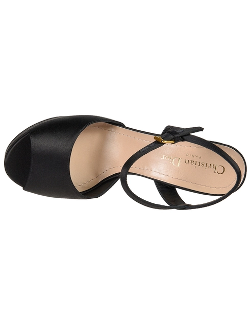 черные женские Босоножки Christian Dior KCQ260SAT900-1920-black 18717 грн