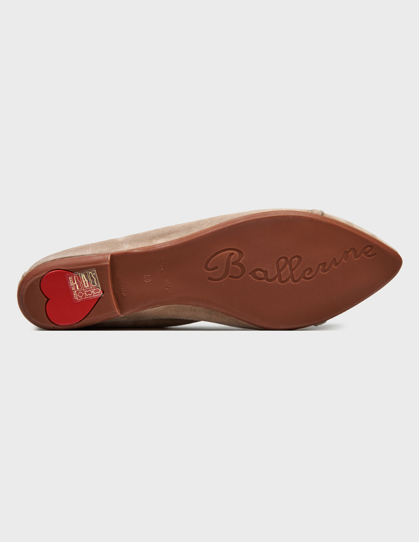 бежевые Балетки Roberto Serpentini 506_beige размер - 36; 39