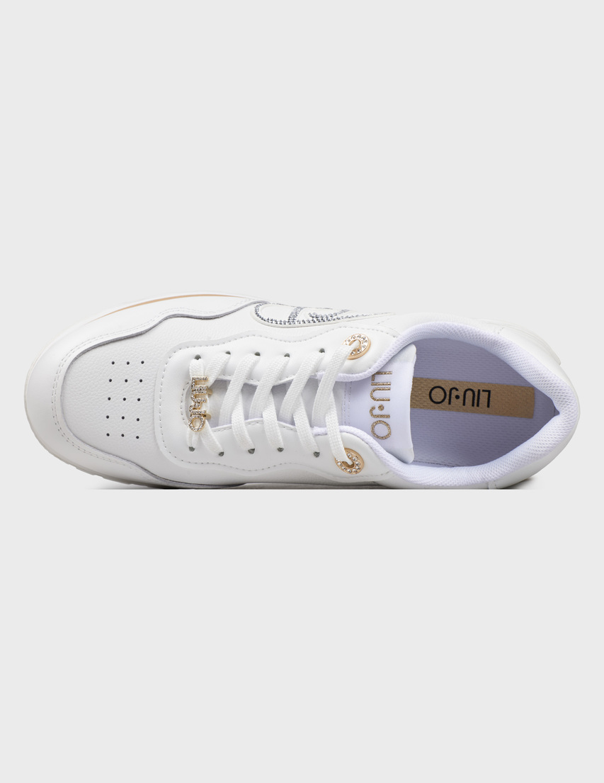 белые женские Кроссовки Liu Jo 4057_white 7993 грн