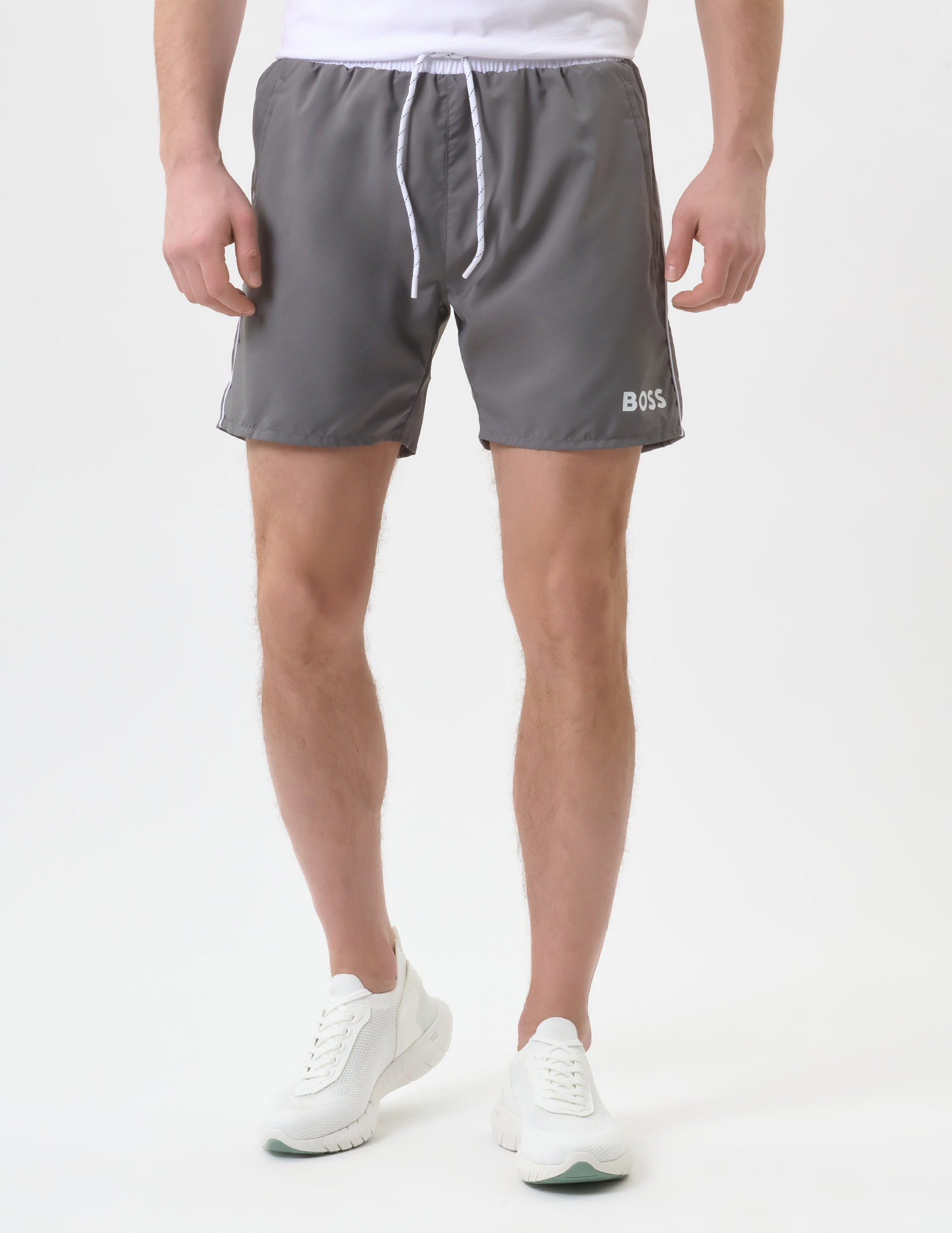 

Шорты пляжные, Серый