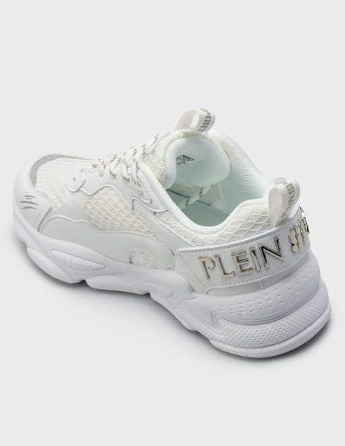 женские белые Кроссовки Plein Sport USC0800STE003N-01 - фото-2
