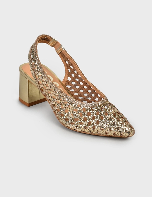 золотые Босоножки Gioseppo 58337-gold-gold