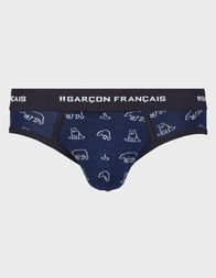 Трусы Garcon Francais Slip18OUR_blue_185347 (Темно-синий) в интернет ...