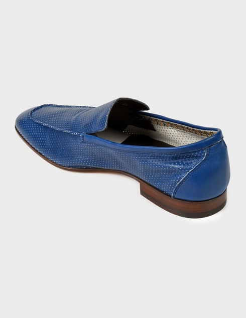 мужские синие Лоферы Fratelli Rossetti S52001-blue - фото-2
