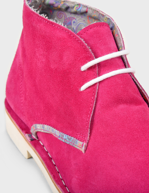 женские розовые замшевые Ботинки Patrizio Dolci 0540001-pink - фото-5