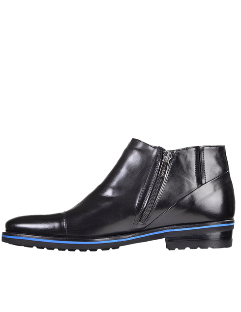 мужские черные Ботинки Mario Bruni 10363 - фото-2