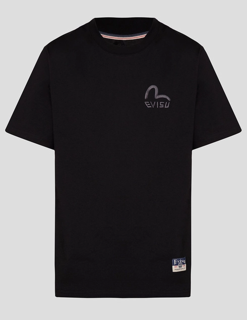 EVISU 2ESHTM5TS1137-BLK_black фото-1