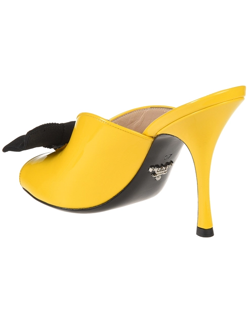 женские желтые Мюли Prada PR1162_yellow - фото-2