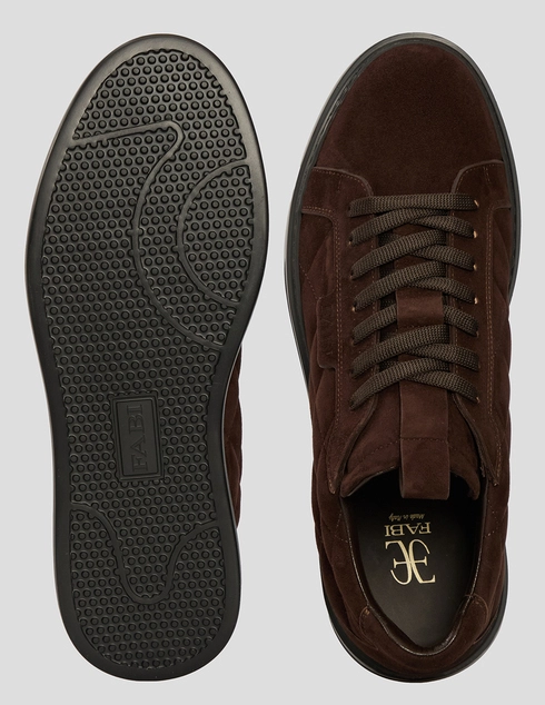 коричневые мужские Кеды Fabi FU0371A-56072_brown 24054 грн