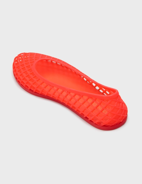 женские красные Балетки Colors Of California 01-sil-corall_red - фото-2