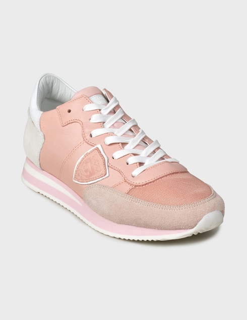 розовые Кроссовки Philippe Model A19ETRLDWZ73-pink
