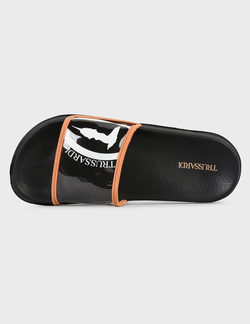 черные женские Шлепанцы Trussardi 00655-black 1899 грн
