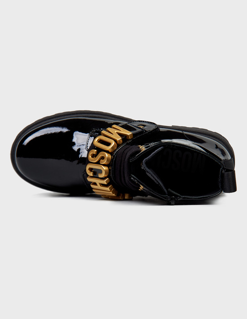 черные женские Ботинки Moschino 76073_black 15138 грн