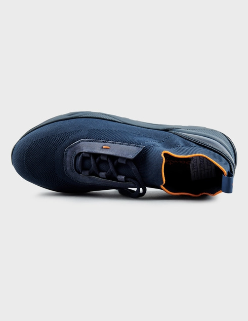 синие мужские Кроссовки Santoni 21601_blue 29870 грн