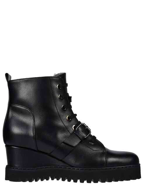 женские черные кожаные Ботинки Norma J.Baker 7303-black - фото-5