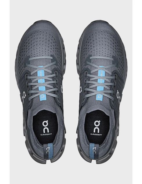 мужские синие текстильные Кроссовки On ON_13 - фото-5