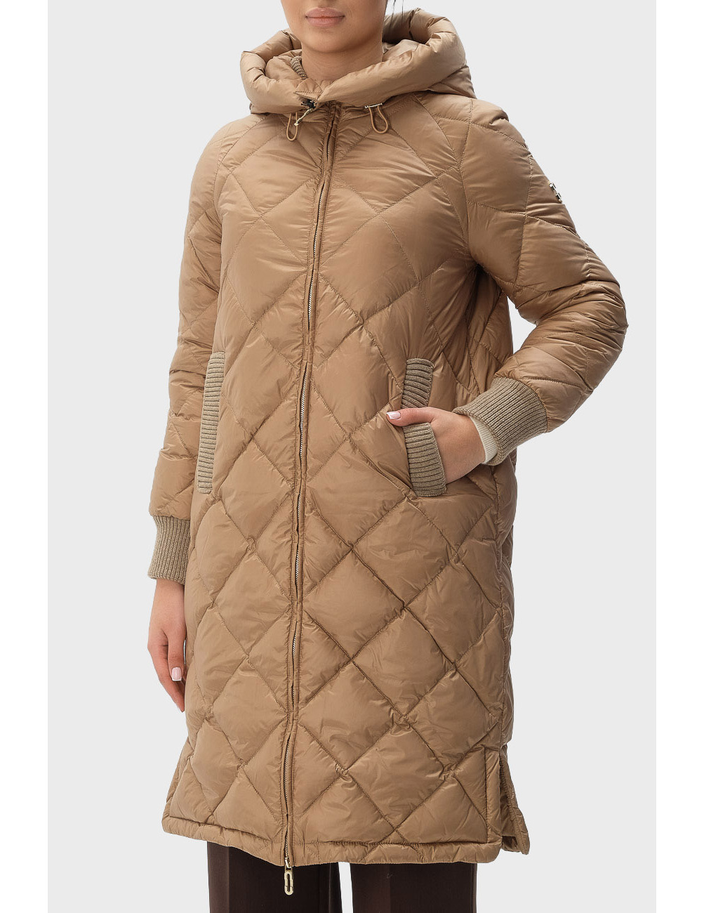 

Пуховик, Бежевый