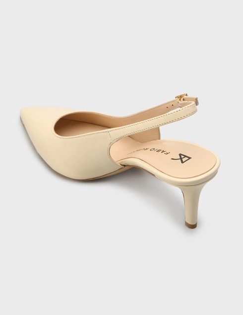 женские бежевые Босоножки Fabio Rusconi E-IEZZO_beige - фото-2