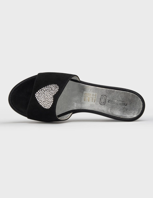 черные женские Шлепанцы Nila & Nila 1377_black 2950 грн